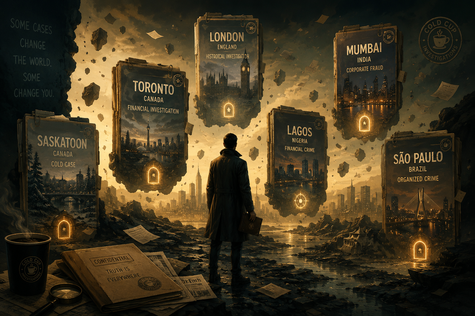 Floating city dossier investigation world